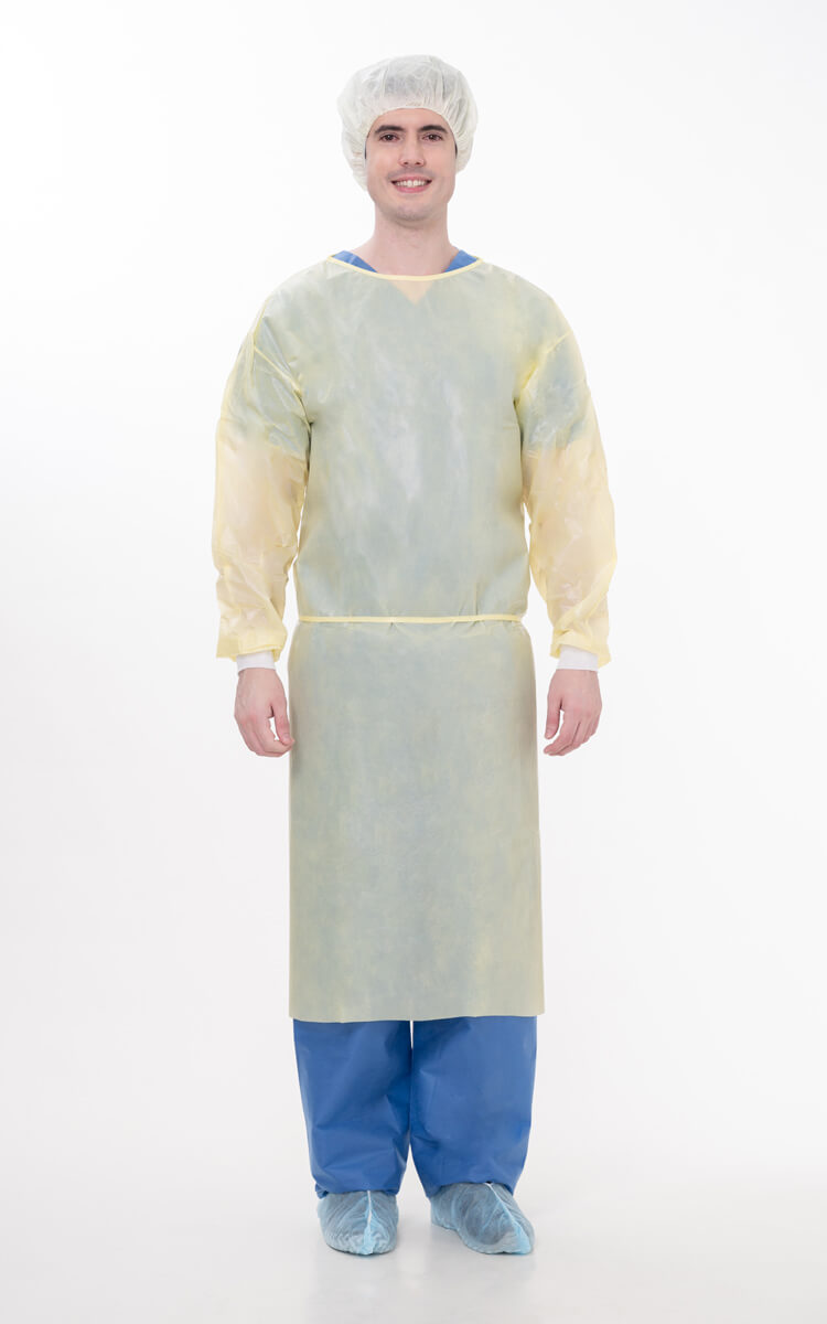 AAMI Level 2 Isolation Gown - 10 pcs