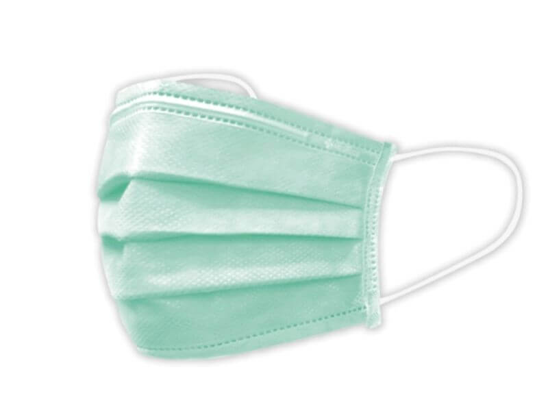 Medtecs medical face masks 美德醫療口罩-green-分享綠