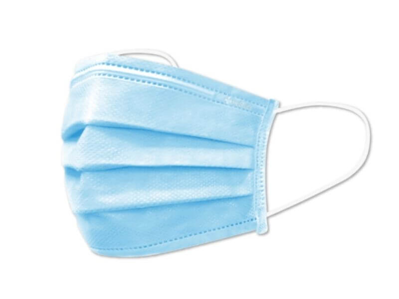 Medtecs medical face masks 美德醫療口罩-light blue-按讚藍