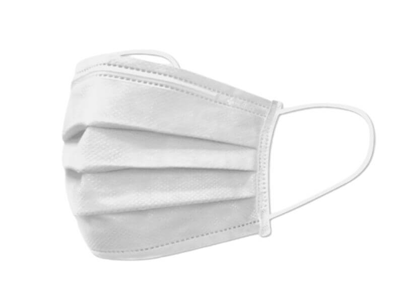 Medtecs medical face masks 美德醫療口罩-white
