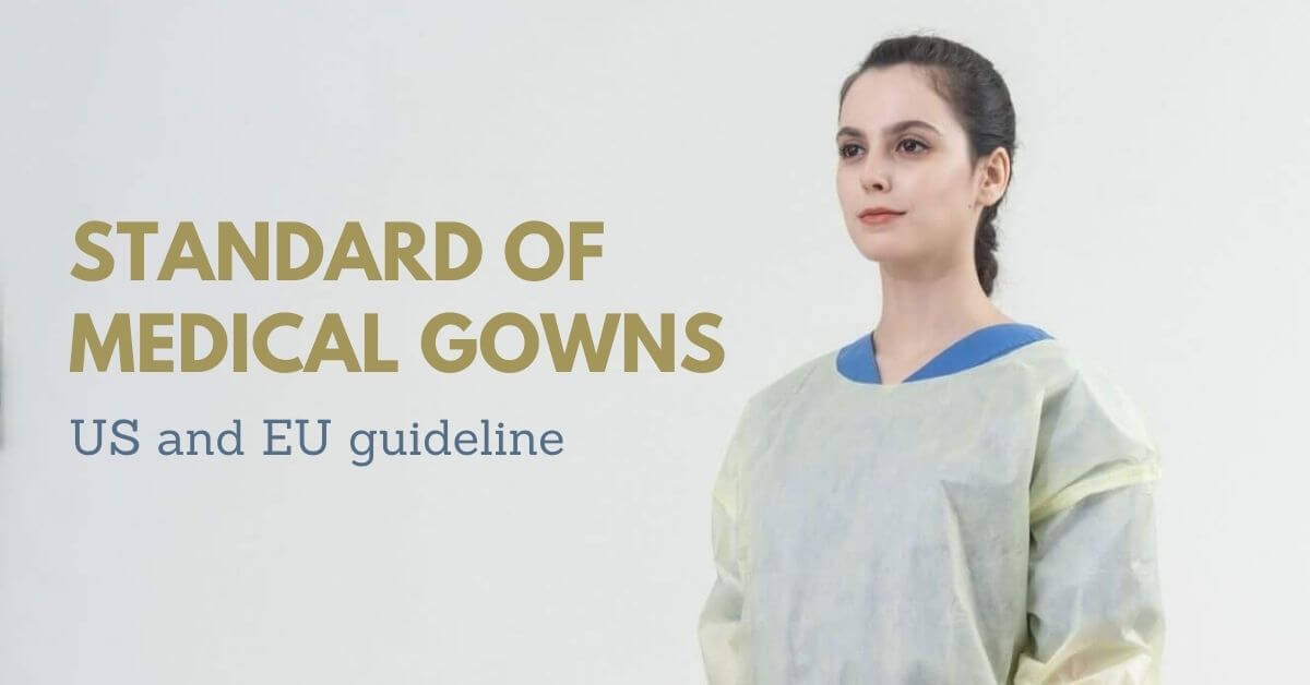 standard of medical gowns