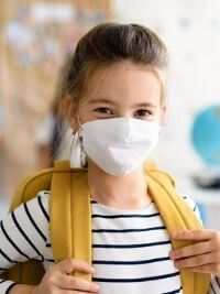 Kids mask is a must