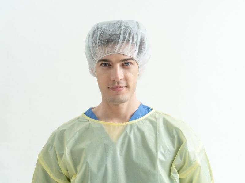 Medical isolation gown