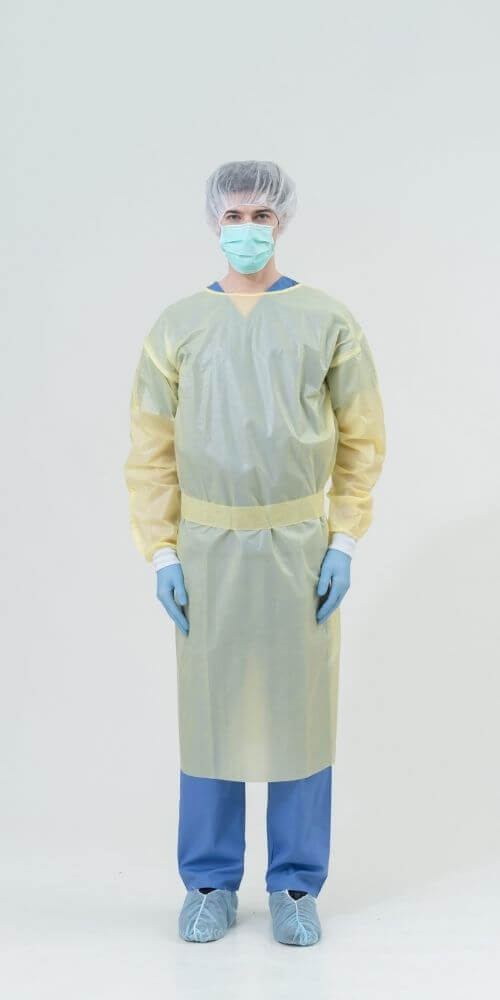 AAMI Level 4 PP+PE 36gsm Isolation Gown 四級隔離衣-Medtecs美德醫療