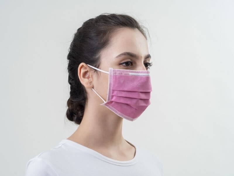 Pink Surgical Face Mask ASTM Level 1