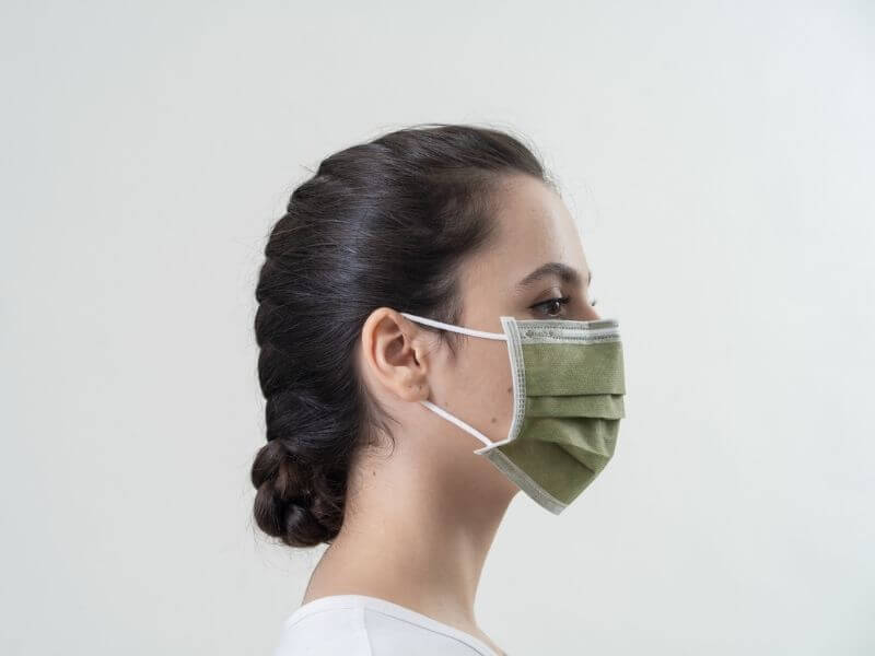 Green Surgical Face Mask ASTM Level 1